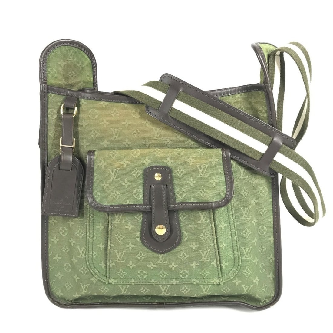 LOUIS VUITTON M92322 Monogram Mini Bouzas Marie Kate Crossbody Shoulder Bag in Canvas, Khaki, for: --- Catalog ---Category: SizeSize (HxWxD): 27cm x 26.5cm x 8.5cm / 10.62'' x 10.43'' x 3.34''Category: DesignType: Shoulder bagColor: KhakiGender: Men,WomenMaterial: Monogram Mini Category: GeneralMPN