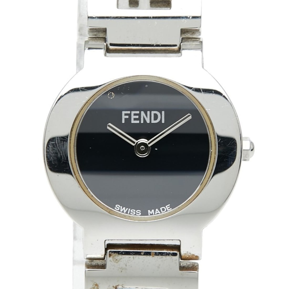 Fendi Women's Watch 3050L Swiss Quartz Black Dial Stainless Steel (1 of 15)