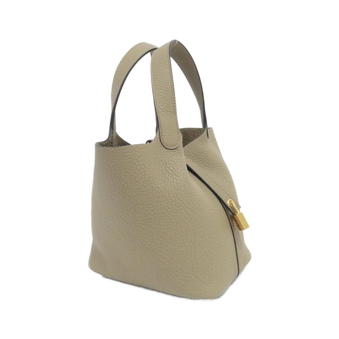 Hermes Hermès Picotin Lock PM 056289CC Handbag: --- Catalog ---Category: SizeWeight: 460g / 1.01lb.Size (HxWxD): 19cm x 18cm x 13.5cm / 7.48'' x 7.08'' x 5.31''Handle Length: 28cm / 11.02''Category: DesignType: HandbagColor: BeigeGender: