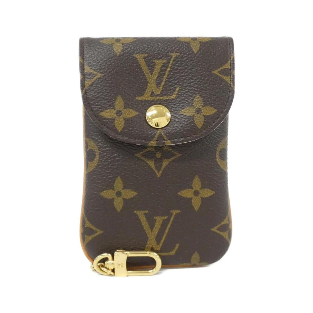 Louis Vuitton Monogram Etui Telephone MM M66546 Phone Case: --- Catalog ---Category: SizeSize (HxWxD): 12cm x 8cm x 1cm / 4.72'' x 3.14'' x 0.39''Category: DesignType: PouchColor: MarronGender: WomenMaterial: Coated canvas Hardware Color: GoldCategory: