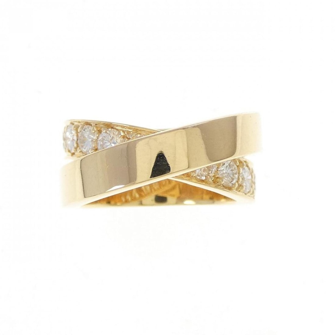 Cartier Paris Half Diamond Ring - 2