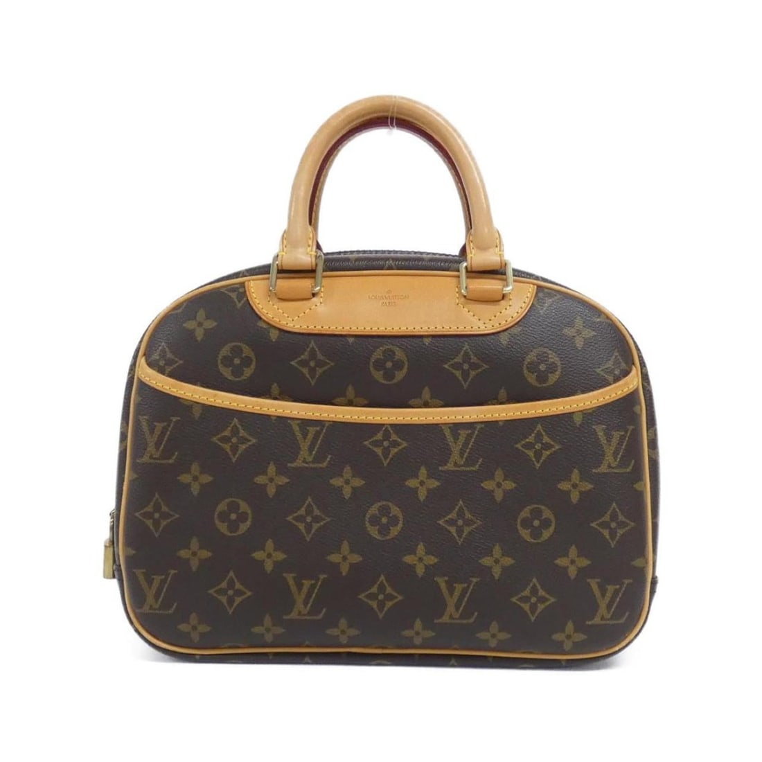 Louis Vuitton Monogram Trouville M42228 Handbag: --- Catalog ---Category: SizeWeight: 750g / 1.65lb.Size (HxWxD): 23cm x 28cm x 11cm / 9.05'' x 11.02'' x 4.33''Handle Length: 26cm / 10.23''Category: DesignType: HandbagColor: MarronGender:
