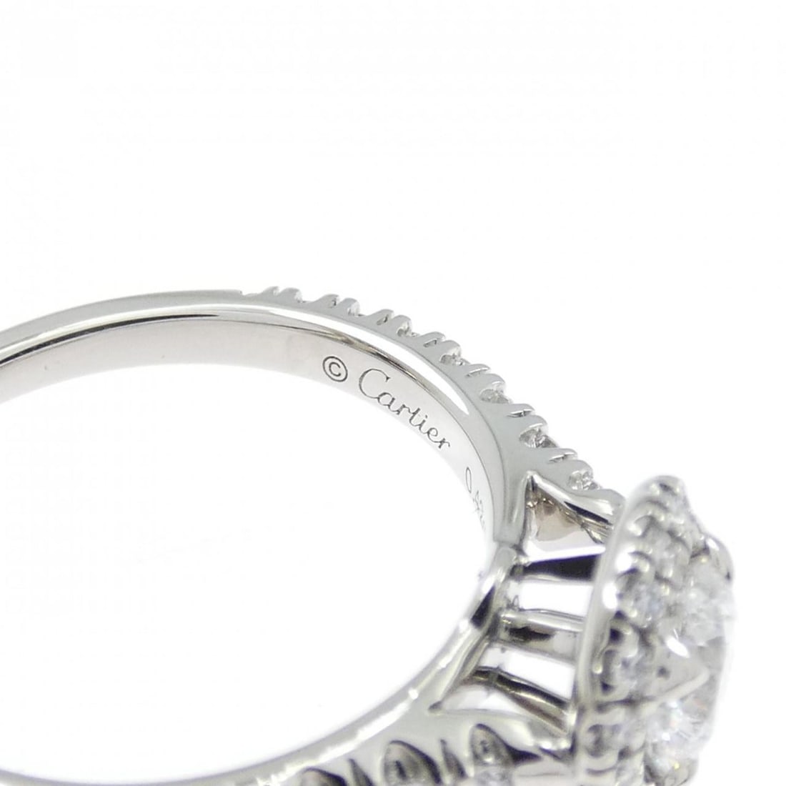 Cartier Destiny Ring 0.42CT D VVS1 3EXT - 4
