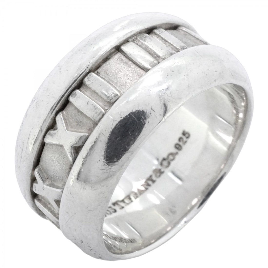 Tiffany Atlas ring, silver 925, size 8, for women (1 of 15)