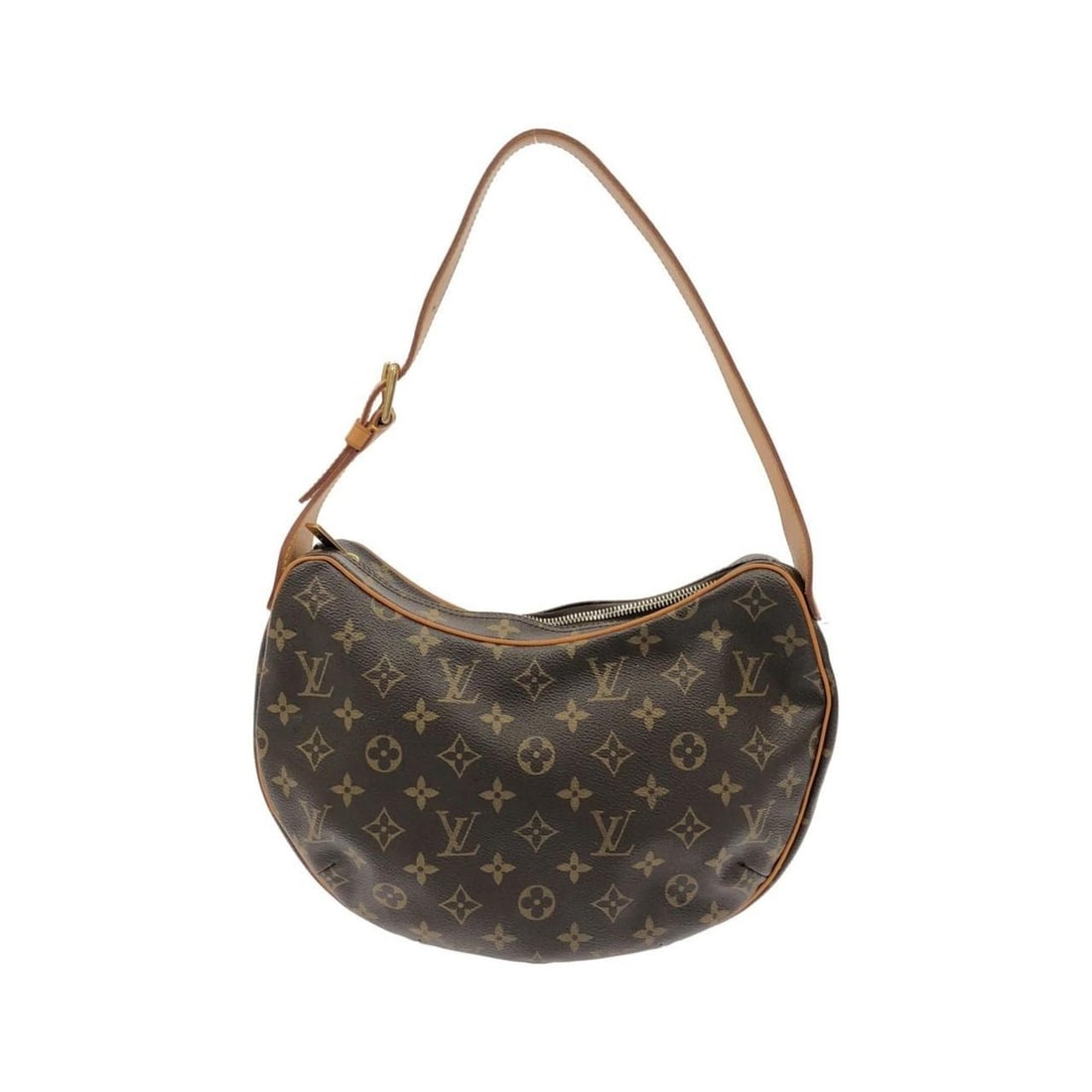 Louis Vuitton Monogram Croissant MM M51512 Shoulder Bag: --- Catalog ---Category: SizeSize (HxWxD): 17cm x 27.5cm x 5.5cm / 6.69'' x 10.82'' x 2.16''Category: DesignType: Shoulder bagColor: MarronGender: Women,MenMaterial: Coated canvas Hardware Color: