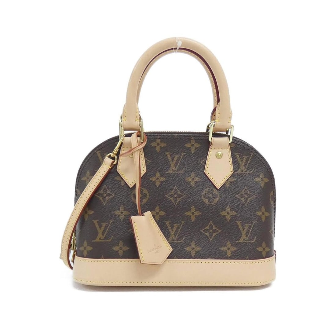 Louis Vuitton Monogram Alma BB M53152 Handbag: --- Catalog ---Category: SizeSize (HxWxD): 17cm x 23cm x 11cm / 6.69'' x 9.05'' x 4.33''Category: DesignType: HandbagColor: MarronGender: WomenMaterial: Coated canvas Hardware Color: GoldCategory: