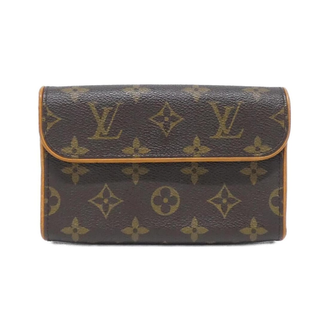Louis Vuitton Monogram Pochette Florentine S (M51855+M67304) Waist Bag: --- Catalog ---Category: SizeSize (HxWxD): 10cm x 16cm x 4cm / 3.93'' x 6.29'' x 1.57''Category: DesignType: Fanny pack, PochetteColor: MarronGender: Men,WomenMaterial: Coated canvas Hardware Color: