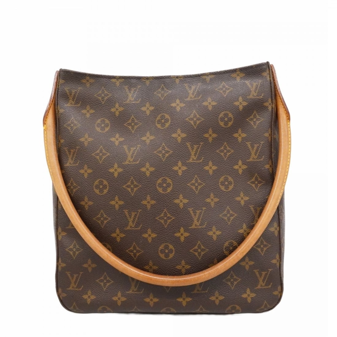 Louis Vuitton Monogram Looping GM Shoulder Bag M51145 Brown Women's (1 of 17)