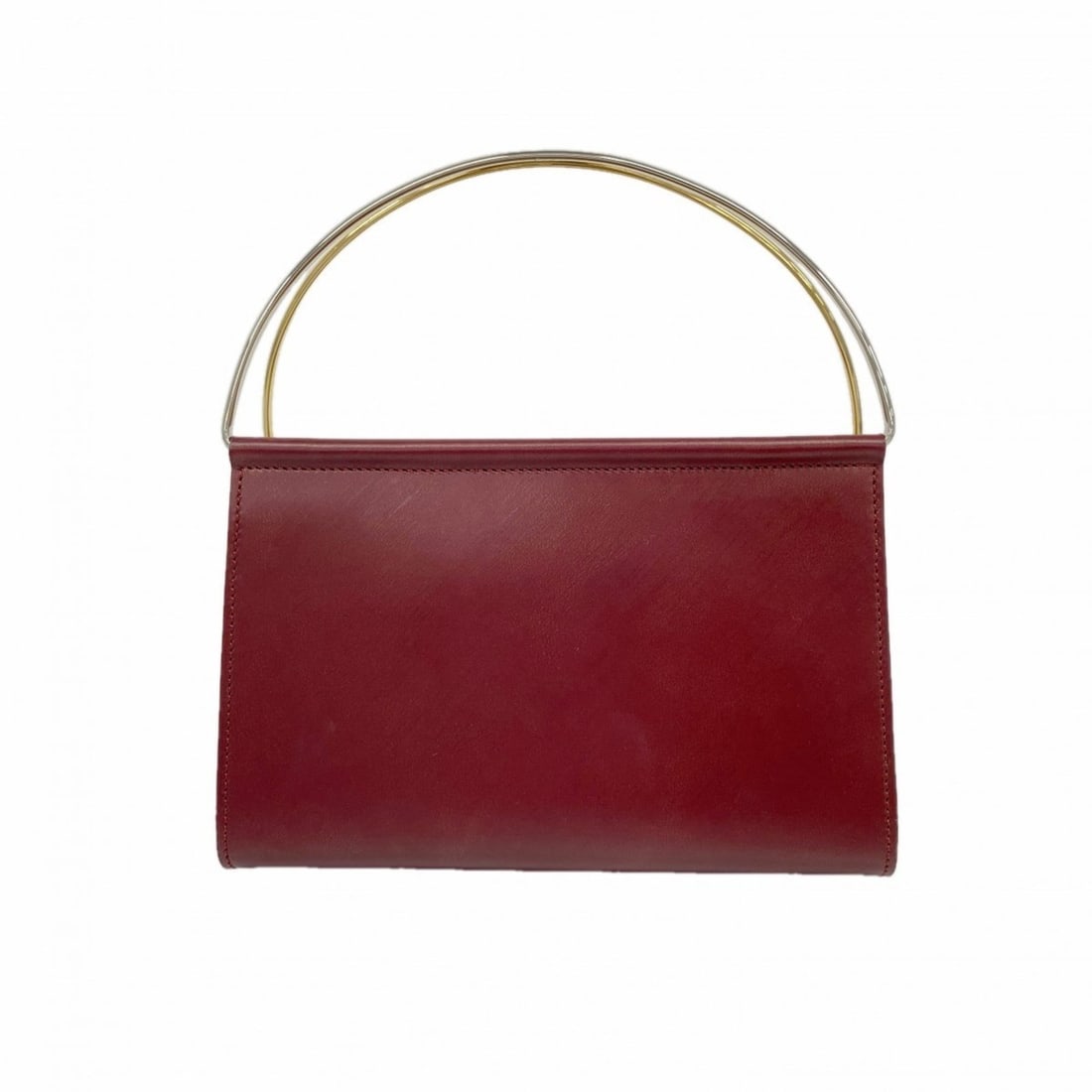 Cartier Trinity Handbag, Leather, Bordeaux, Gold, Women's (1 of 10)