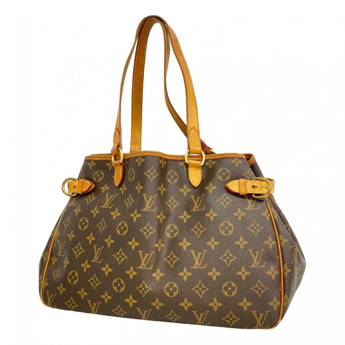 Louis Vuitton Monogram Batignolles Horizontal Tote Bag M51154 Brown Women's (1 of 12)