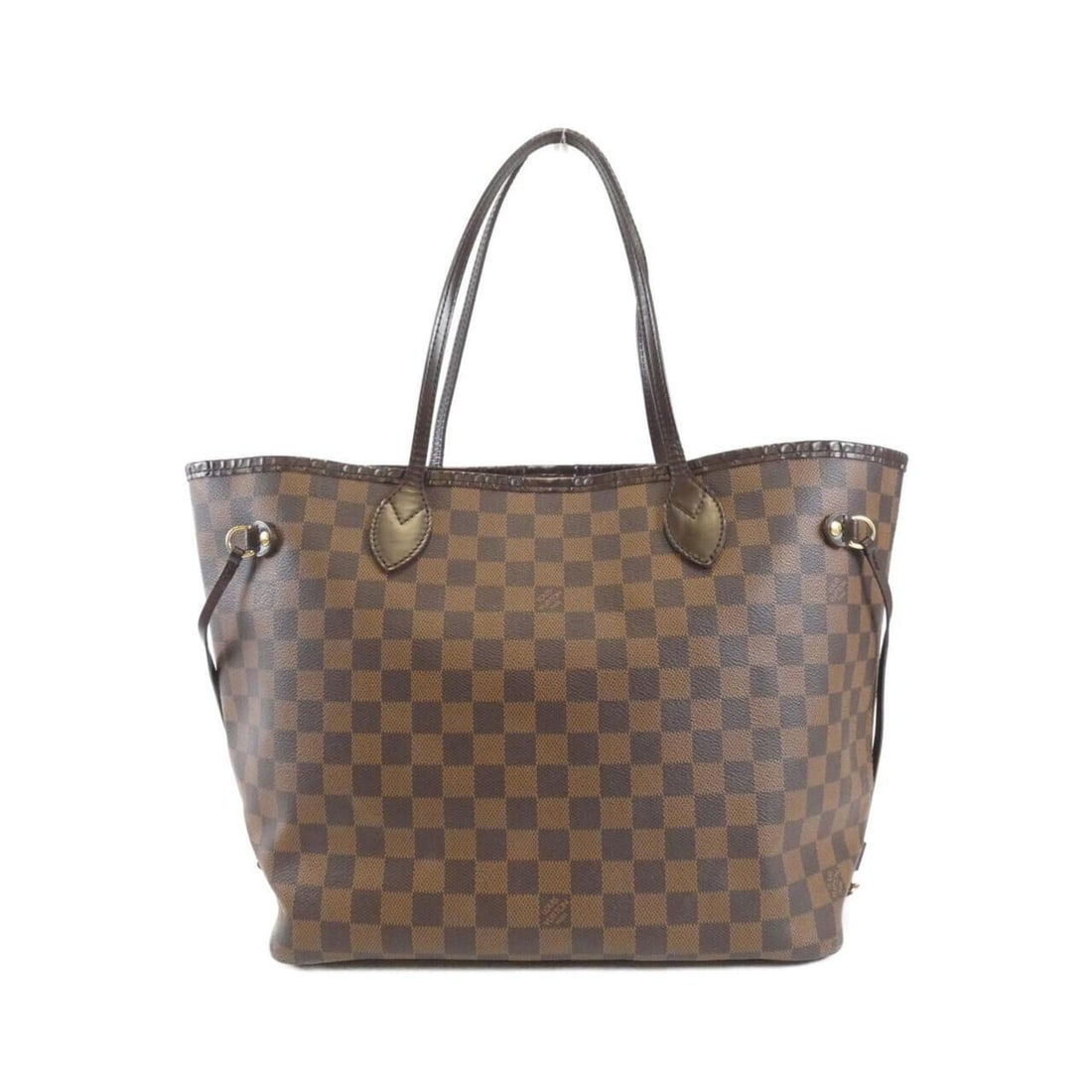 Louis Vuitton Damier Neverfull MM N51105 Handbag: --- Catalog ---Category: SizeWeight: 520g / 1.14lb.Size (HxWxD): 29cm x 47cm x 15cm / 11.41'' x 18.5'' x 5.9''Handle Length: 46cm / 18.11''Category: DesignType: HandbagColor: EbeneGender: