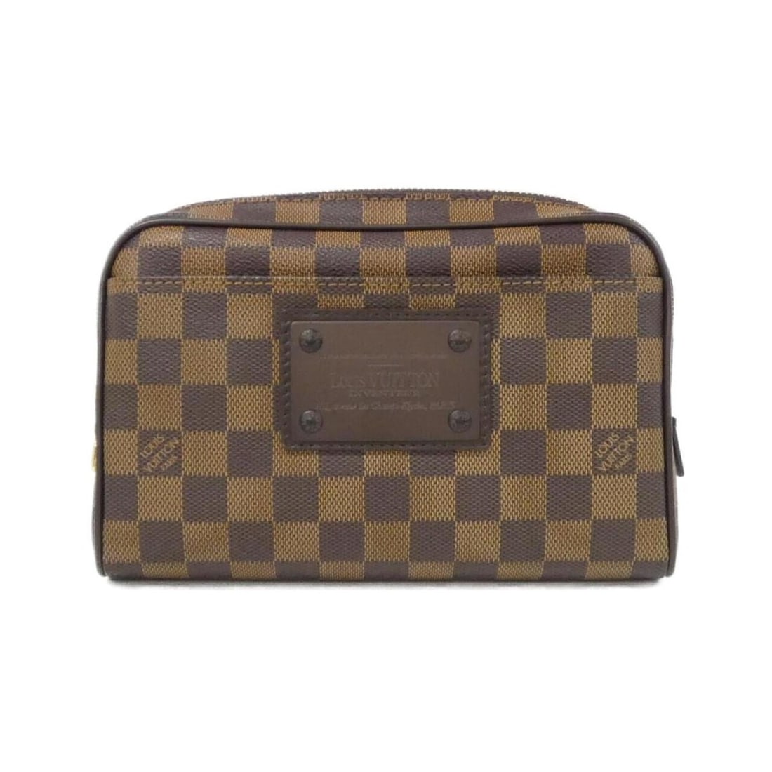 Louis Vuitton Damier Bumbag Brooklyn N41101 Shoulder Bag: --- Catalog ---Category: SizeSize (HxWxD): 14cm x 20cm x 5cm / 5.51'' x 7.87'' x 1.96''Category: DesignType: Shoulder bagColor: Damier Canvas, EbeneGender: WomenMaterial: Coated canvas Category: