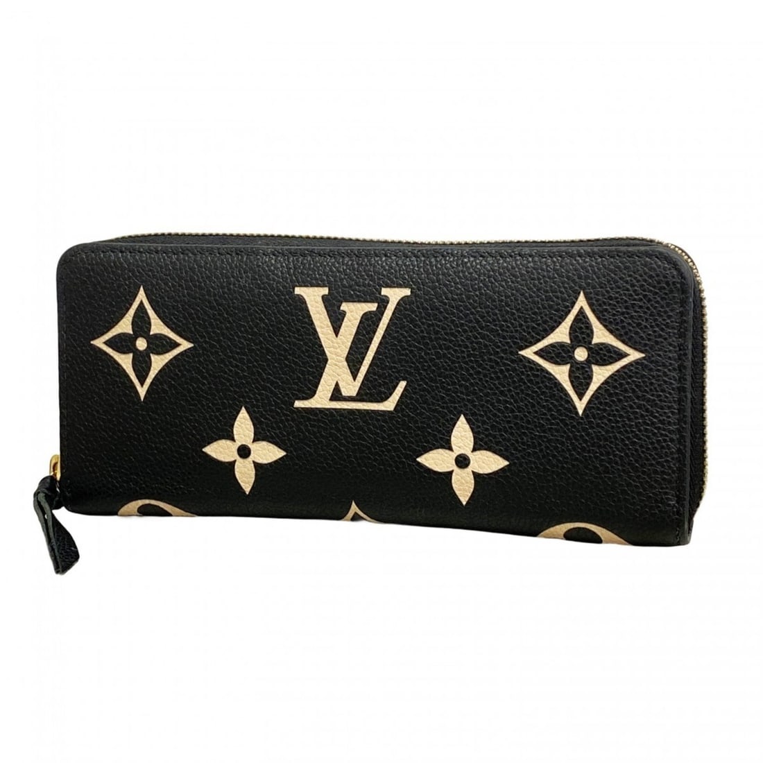 Louis Vuitton Monogram Empreinte Portefeuille Clemence Long Wallet M82338 Black/Beige Women's: --- Catalog ---Category: SizeSize (HxWxD): 9cm x 19.5cm x 3cm / 3.54'' x 7.67'' x 1.18''Category: DesignType: Long wallet (bi-fold)Color: Beige, BlackGender: WomenCategory: GeneralMPN: M82338Brand: Lo