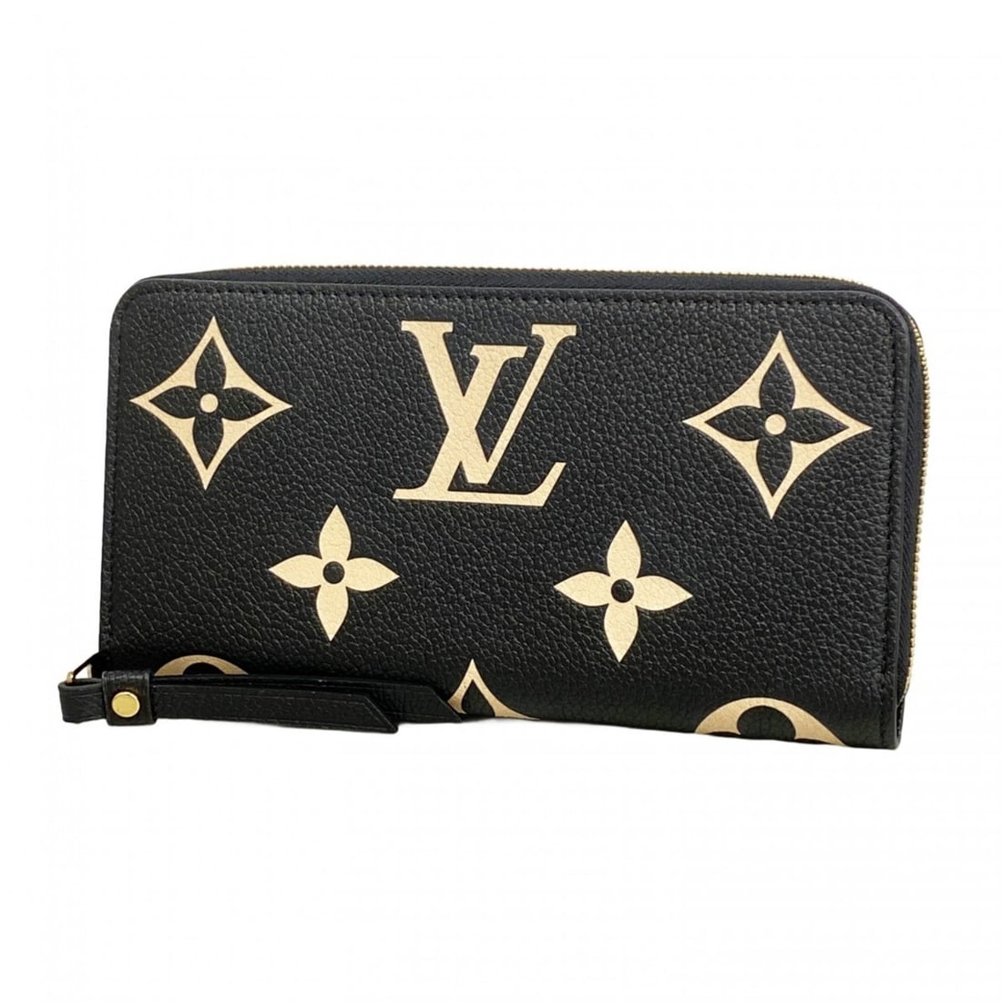 Louis Vuitton Monogram Empreinte Two-Tone Zippy Wallet M80481 Black/Beige Women's: --- Catalog ---Category: SizeSize (HxWxD): 11cm x 19.5cm x 3cm / 4.33'' x 7.67'' x 1.18''Category: DesignType: Long wallet (bi-fold)Color: Beige, BlackGender: WomenCategory: GeneralMPN: M80481Brand: L