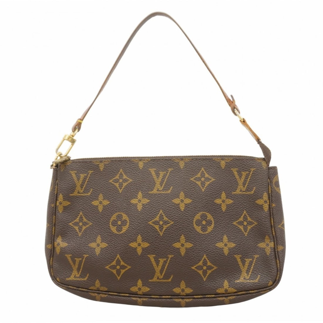 Louis Vuitton Monogram Pochette Accessoires M51980 Brown Women's Bag/Pouch: --- Catalog ---Category: SizeSize (HxWxD): 13cm x 21cm x 3cm / 5.11'' x 8.26'' x 1.18''Category: DesignType: PouchColor: BrownGender: WomenCategory: GeneralMPN: M51980Brand: Louis Vuitton--- Item List