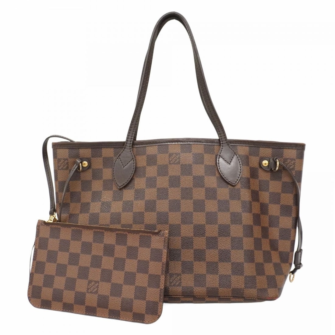Louis Vuitton Damier Neverfull PM Tote Bag N41359 Ebene for Women: --- Catalog ---Category: SizeSize (HxWxD): 22cm x 28cm x 12.5cm / 8.66'' x 11.02'' x 4.92''Category: DesignType: Tote bagColor: EbeneGender: WomenCategory: GeneralMPN: N41359Brand: Louis Vuitton--- It
