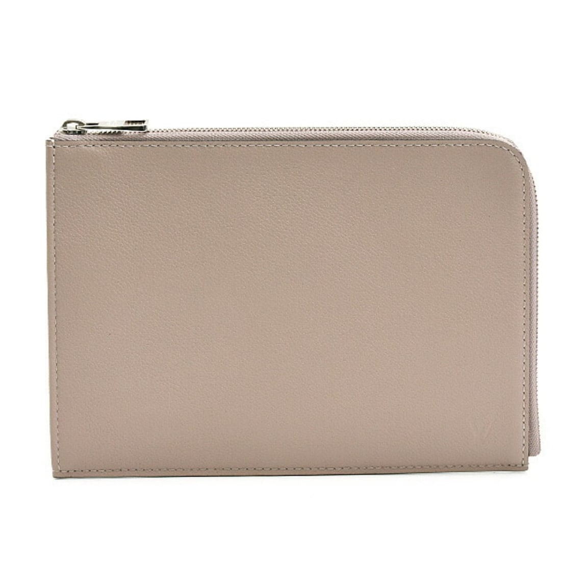 Louis Vuitton Women's Pochette Jour PM Taurillon Clutch Bag in Taupe (R99760): --- Catalog ---Category: SizeSize (HxWxD): 16.8cm x 23.5cm / 6.61'' x 9.25''Category: DesignType: Clutch bag, PochetteColor: TaupeGender: Women,UnisexMaterial: Leather Leather/Fur Type: Taurillon leat