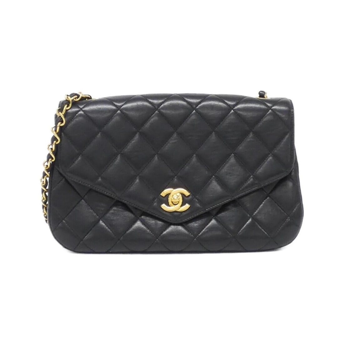 Chanel shoulder bag: --- Catalog ---Category: SizeSize (HxWxD): 16cm x 25cm x 7cm / 6.29'' x 9.84'' x 2.75''Category: DesignType: Shoulder bagColor: BlackGender: WomenMaterial: Leather Leather/Fur Type: LambskinCategory: