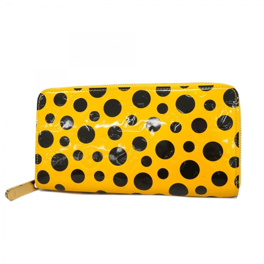 Louis Vuitton Vernis Dot Infinity Long Wallet with Yayoi Kusama Zippy M91571 Jaune for Men and Women: --- Catalog ---Category: SizeSize (HxWxD): 10.5cm x 19.5cm x 2cm / 4.13'' x 7.67'' x 0.78''Category: DesignType: Long wallet (bi-fold)Color: JauneGender: Men,WomenCategory: GeneralMPN: M91571Brand: Lo