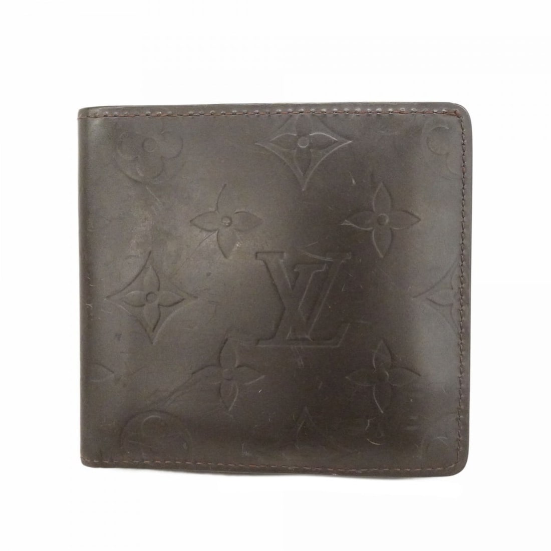 Louis Vuitton Monogram Glace Leather Portefeuille Compact Wallet M66490 Cafe Men's: --- Catalog ---Category: SizeSize (HxWxD): 10cm x 10cm x 2cm / 3.93'' x 3.93'' x 0.78''Category: DesignType: Wallet (bi-fold)Color: CoffeeGender: MenCategory: GeneralMPN: M66490Brand: Louis