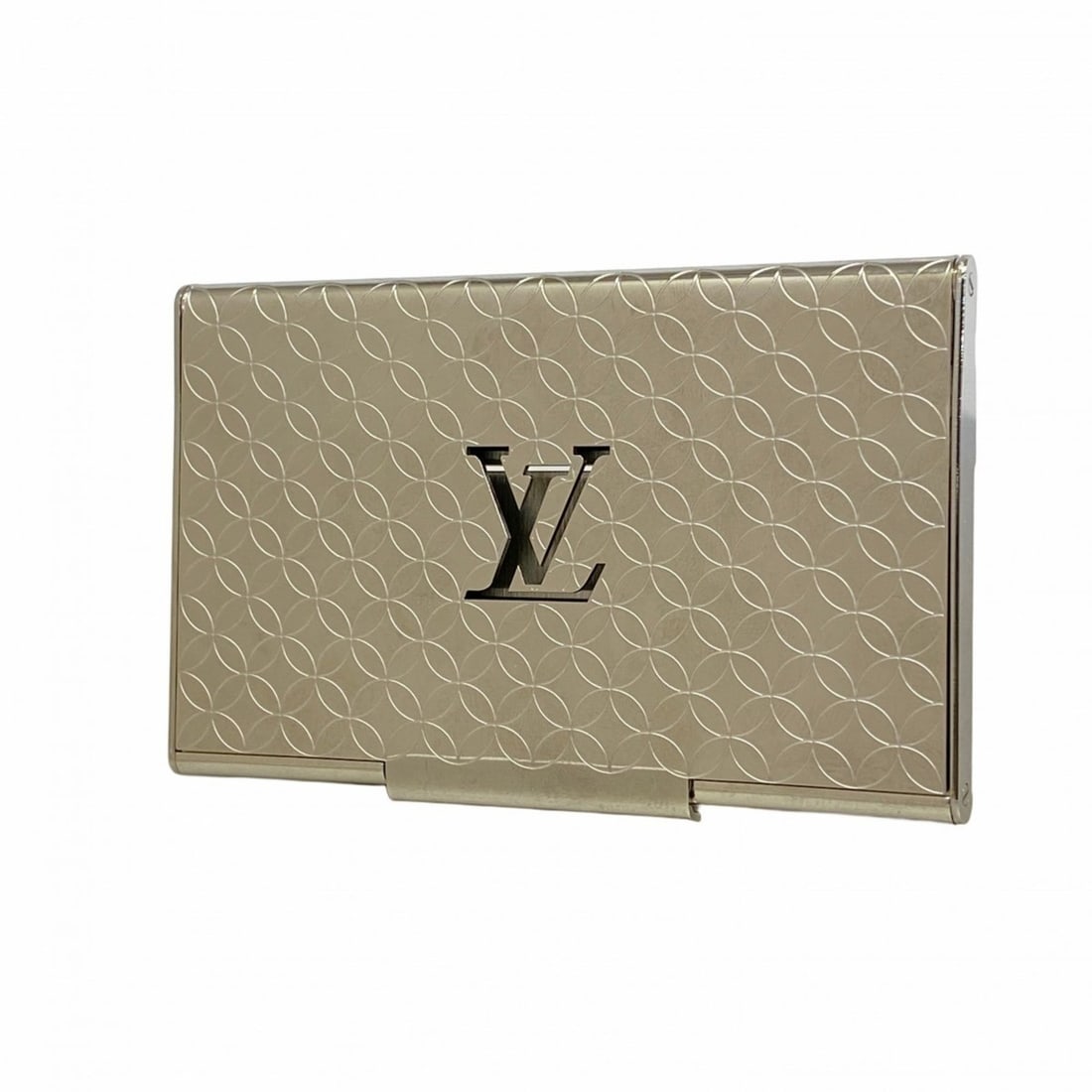 Louis Vuitton Porte Carte Champs-Élysées Business Card Holder M65227 Silver for Men and Women: --- Catalog ---Category: DesignType: Business card caseColor: SilverGender: Men,WomenCategory: GeneralMPN: M65227Brand: Louis VuittonCategory: Physical PropertiesSize (HxWxD): 6.3cm x 10cm x 1cm / 2.4