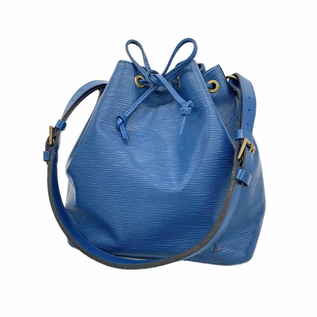 Louis Vuitton Epi Petit Noe Shoulder Bag M44105 Toledo Blue for Women (1 of 17)