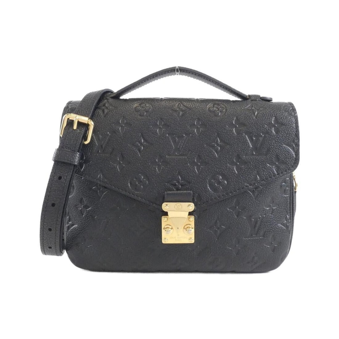 Louis Vuitton Monogram Empreinte Pochette Metis MM M41487 Handbag: --- Catalog ---Category: SizeSize (HxWxD): 18cm x 24cm x 6cm / 7.08'' x 9.44'' x 2.36''Category: DesignType: Handbag, PochetteColor: BlackGender: WomenMaterial: Leather Leather/Fur Type: