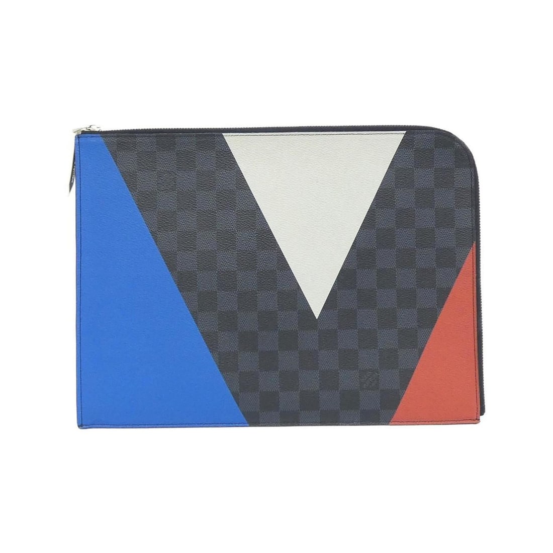 Louis Vuitton Damier Cobalt (America's Cup) Pochette Jour GM N41594 Handbag: --- Catalog ---Category: SizeSize (HxWxD): 24cm x 34cm x 1.5cm / 9.44'' x 13.38'' x 0.59''Category: DesignType: Handbag, PochetteColor: Black, CobaltGender: Women,MenMaterial: Coated canvas Category: