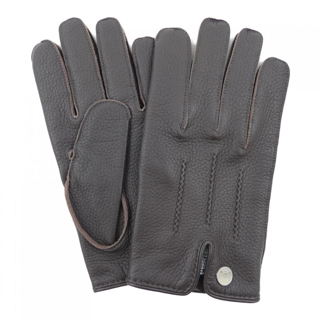 Hermes HERMES Gloves: --- Catalog ---Category: SizeHand Width: 22cm / 8.66''Total Length: 23cm / 9.05''Category: DesignType: Warm glovesColor: BrownGender: MenCategory: GeneralBrand: Hermes--- Item List ---Section: