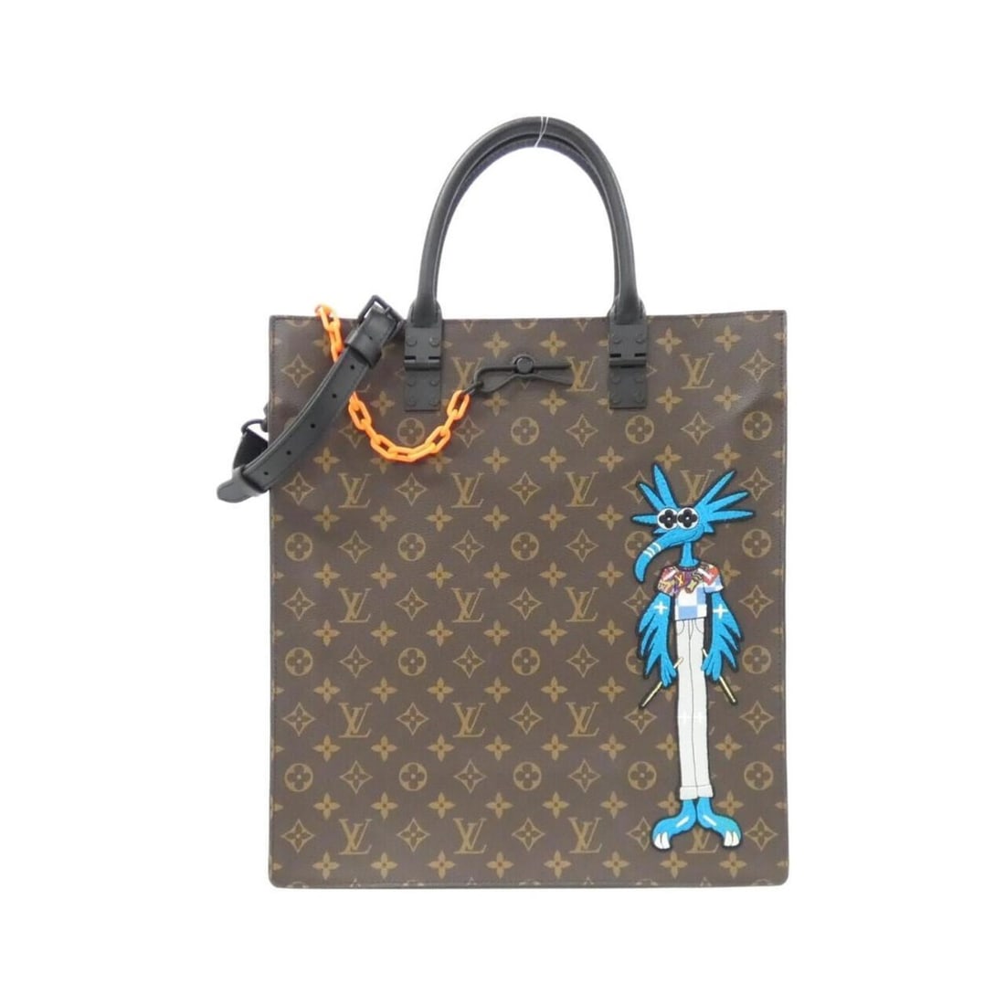 Louis Vuitton Monogram (Friends) Sac Plat M45667 Handbag: --- Catalog ---Category: SizeSize (HxWxD): 40cm x 36cm x 9cm / 15.74'' x 14.17'' x 3.54''Category: DesignType: HandbagColor: Black, BrownGender: Women,MenMaterial: Coated canvas Category: GeneralMPN: