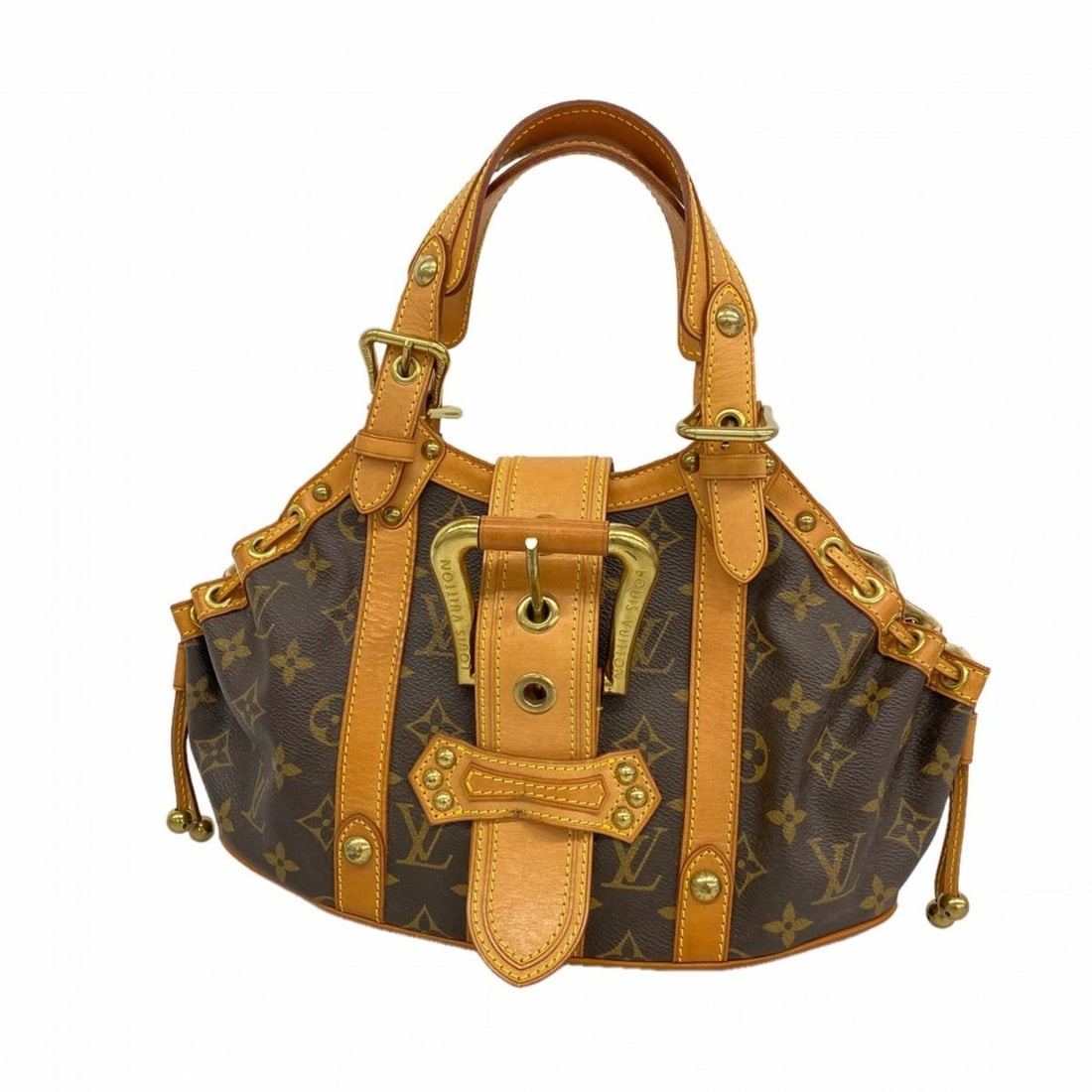 Louis Vuitton Monogram Teda GM Handbag M92393 Brown Women's (1 of 14)