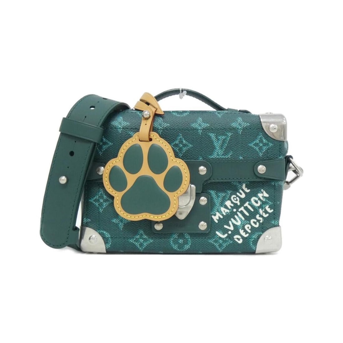 Louis Vuitton Monogram Heritage Soul Trunk M12686 Shoulder Bag: --- Catalog ---Category: SizeSize (HxWxD): 14cm x 21cm x 7cm / 5.51'' x 8.26'' x 2.75''Category: DesignType: Shoulder bagColor: Green, VertGender: WomenMaterial: Coated canvas Category: GeneralMPN: