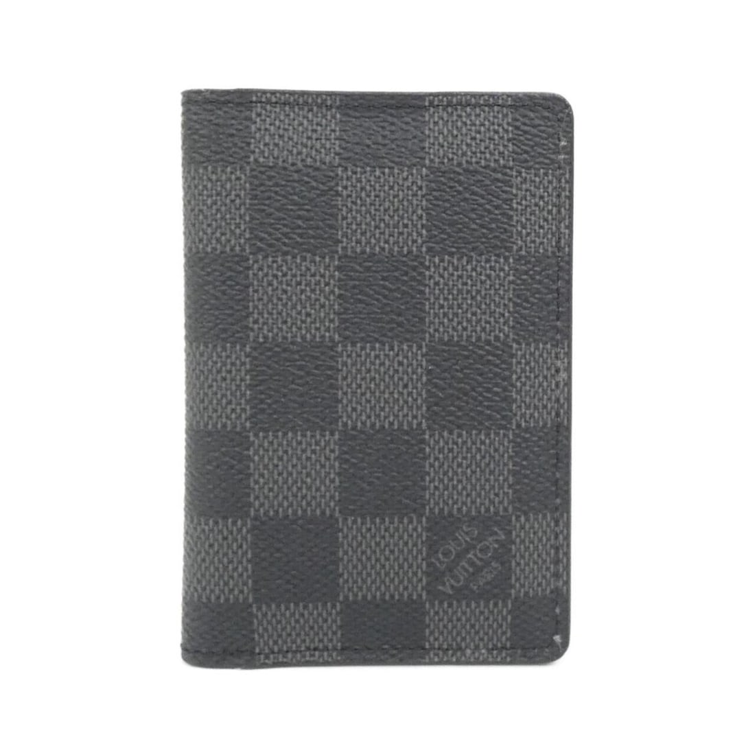 Louis Vuitton Damier Graphite Organizer de Poche N63143 Business Card Holder/Card Case: --- Catalog ---Category: DesignType: Card caseColor: Damier Graphite, GraphiteGender: Women,MenMaterial: Damier Graphite Category: GeneralMPN: N63143Brand: Louis VuittonCategory: Physical PropertiesSi