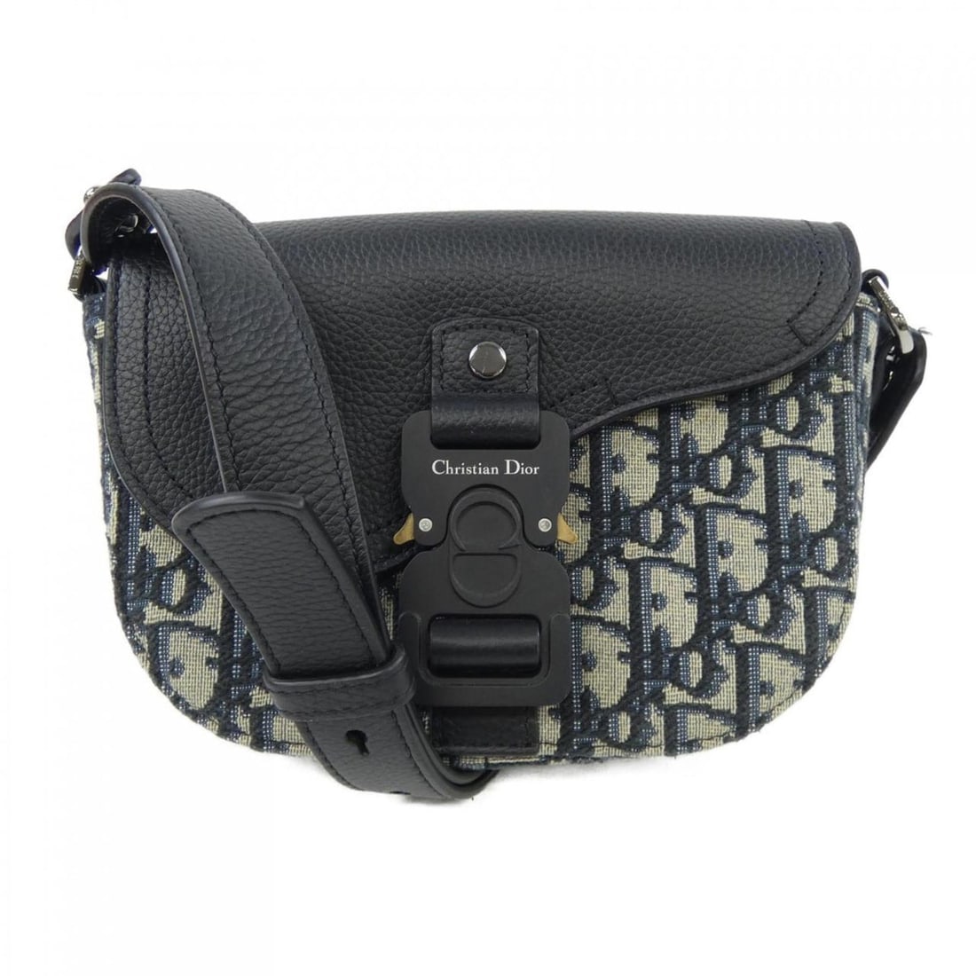 Christian Dior Dior Mini Messenger Bag with Flap, Oblique Jacquard, 2ADCA435YKS, Handbag (1 of 13)