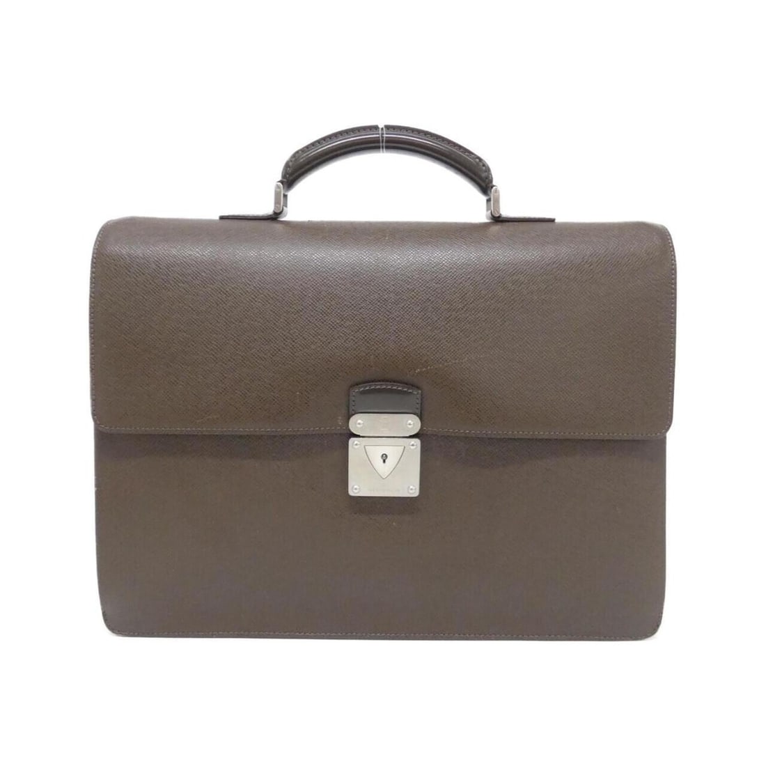 Louis Vuitton Taiga Robusto 41-1 M31058 Handbag: --- Catalog ---Category: SizeSize (HxWxD): 34cm x 41cm x 11cm / 13.38'' x 16.14'' x 4.33''Category: DesignType: HandbagColor: Brown, GrizzlyGender: WomenMaterial: Leather Leather/Fur Type: Calf