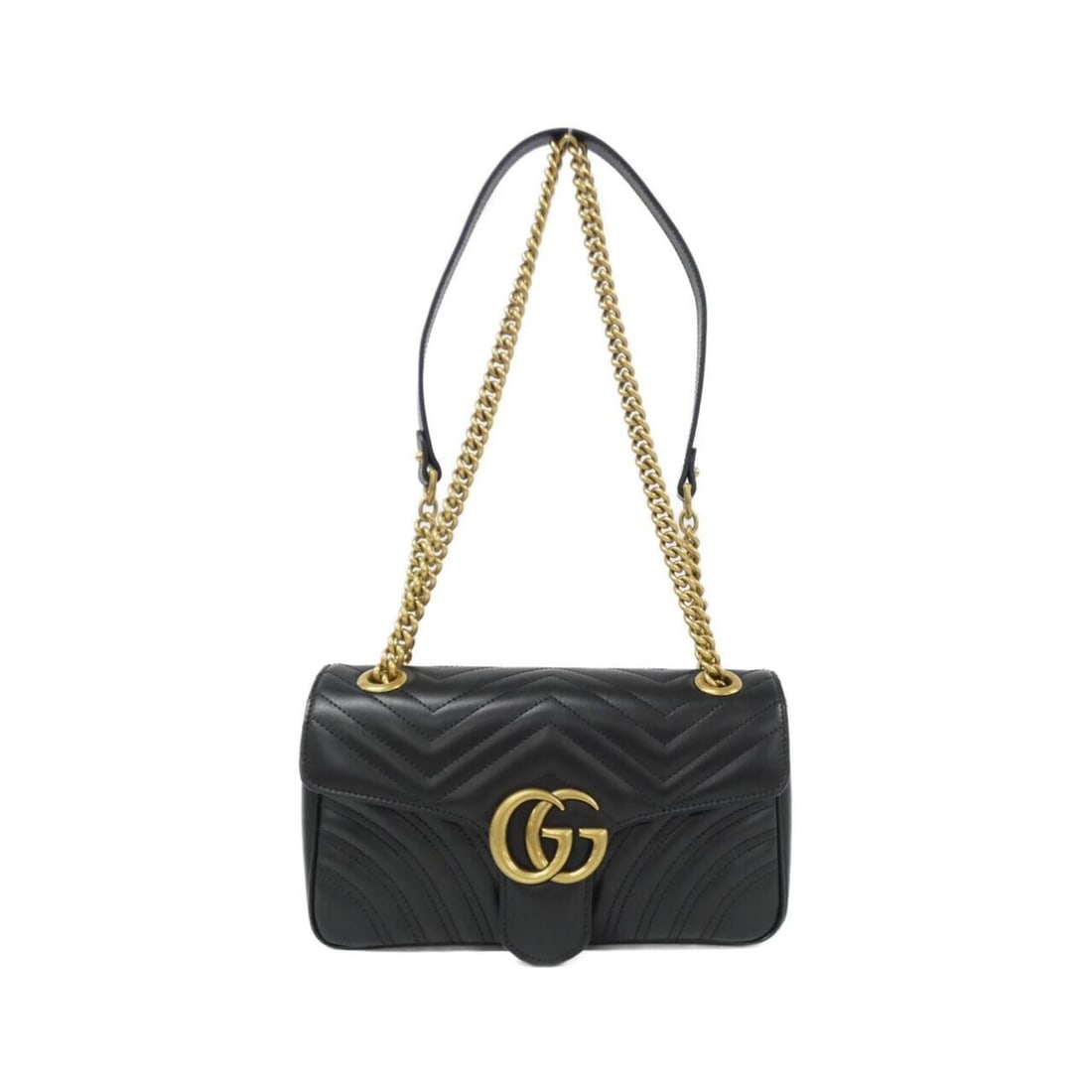 Gucci GG MARMONT 443497 DTDIT Shoulder Bag: --- Catalog ---Category: SizeSize (HxWxD): 15cm x 26cm x 7cm / 5.9'' x 10.23'' x 2.75''Category: DesignType: Shoulder bagColor: BlackGender: WomenMaterial: Quilting , Leather Category: GeneralMPN: