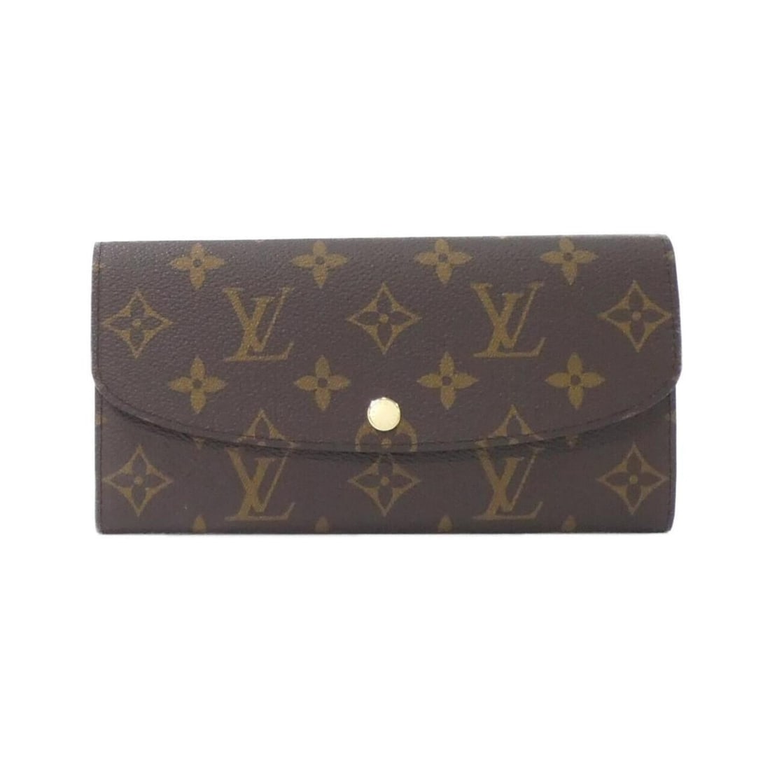Louis Vuitton Monogram Portefeuille Emily M60697 Wallet: --- Catalog ---Category: SizeSize (HxWxD): 9.5cm x 19cm x 2cm / 3.74'' x 7.48'' x 0.78''Category: DesignType: Long wallet (tri-fold)Color: BrownGender: Women,MenMaterial: Coated canvas Category: Gener