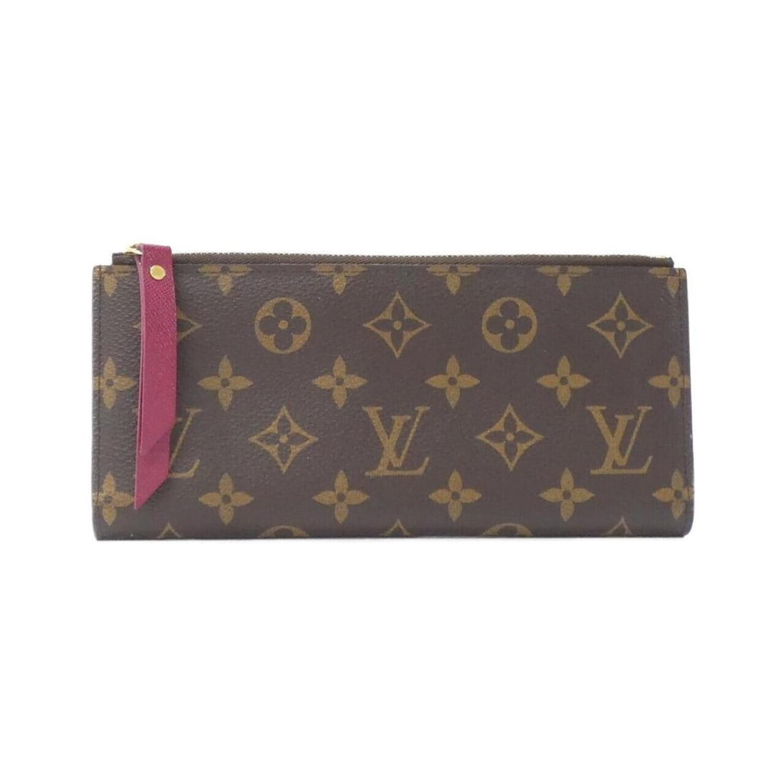 Louis Vuitton Monogram Portefeuille Adele M61269 Wallet: --- Catalog ---Category: SizeSize (HxWxD): 10cm x 21cm x 1.5cm / 3.93'' x 8.26'' x 0.59''Category: DesignType: Long wallet (bi-fold)Color: BrownGender: Women,MenMaterial: Coated canvas Category: