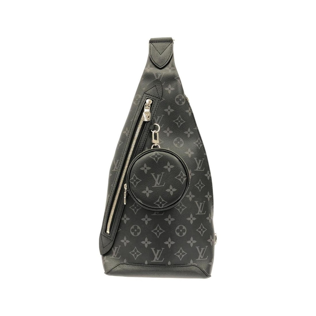 Louis Vuitton Taiga Llama Duo Sling Bag M30936 Shoulder: --- Catalog ---Category: SizeWeight: 560g / 1.23lb.Size (HxWxD): 42cm x 18.5cm x 4.5cm / 16.53'' x 7.28'' x 1.77''Category: DesignType: Shoulder bagColor: BlackGender: Women,MenMaterial: Coated