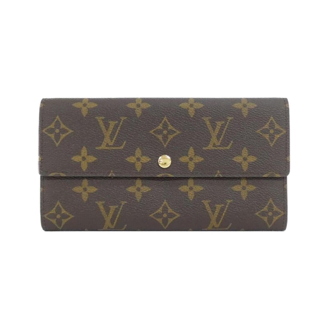 Louis Vuitton Monogram Portefeuille Sarah M61734 Wallet: --- Catalog ---Category: SizeSize (HxWxD): 11cm x 19cm x 2cm / 4.33'' x 7.48'' x 0.78''Category: DesignType: Long wallet (tri-fold)Color: BrownGender: WomenMaterial: Coated canvas Category: GeneralMPN