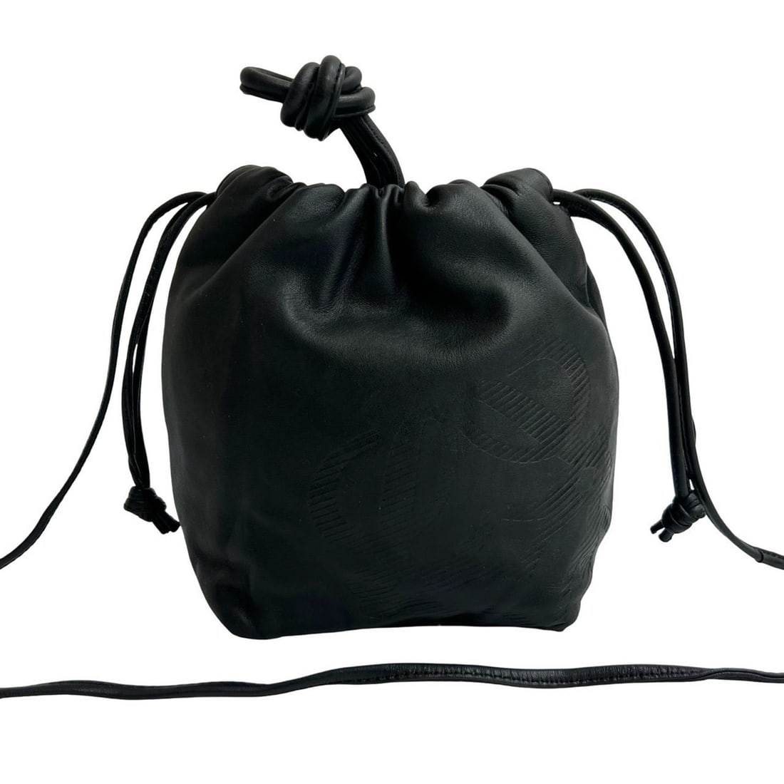 LOEWE Anagram Logo Nappa Leather Mini Shoulder Bag/Pochette Black 68113 (1 of 20)