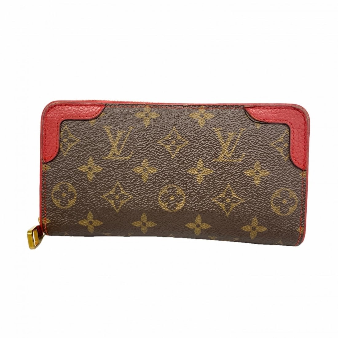 Louis Vuitton Monogram Retiro Zippy Wallet M61854 Brown, for Men and Women: --- Catalog ---Category: SizeSize (HxWxD): 10.5cm x 19.5cm x 2.5cm / 4.13'' x 7.67'' x 0.98''Category: DesignType: Long wallet (bi-fold)Color: Brown, CeriseGender: Men,WomenCategory: GeneralMPN: M6185