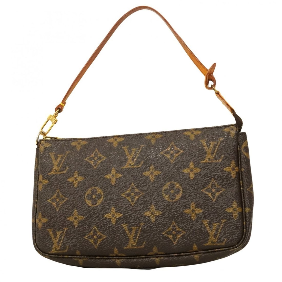 Louis Vuitton Monogram Pochette Accessoires M51980 Brown Women's Bag/Pouch: --- Catalog ---Category: SizeSize (HxWxD): 13cm x 21.5cm x 3.5cm / 5.11'' x 8.46'' x 1.37''Category: DesignType: PouchColor: BrownGender: WomenCategory: GeneralMPN: M51980Brand: Louis Vuitton--- Item
