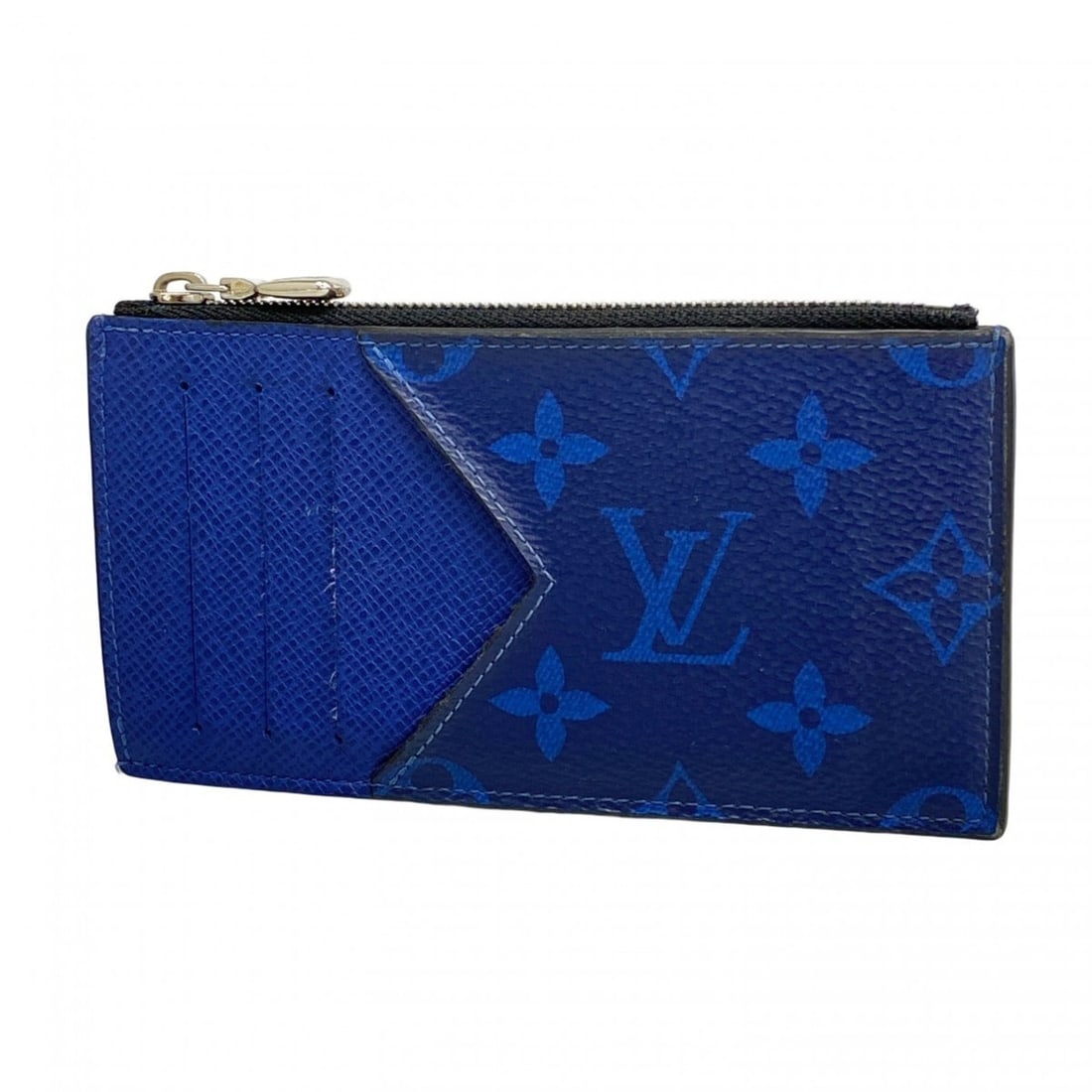 Louis Vuitton Taigarama Coin and Card Holder M30270 Cobalt Men's Wallet/Coin Case: --- Catalog ---Category: SizeSize (HxWxD): 7.5cm x 14.5cm x 5.00mm / 2.95'' x 5.7'' x 0.19''Category: DesignType: Coin purse/coin caseColor: CobaltGender: MenCategory: GeneralMPN: M30270Brand: Louis V