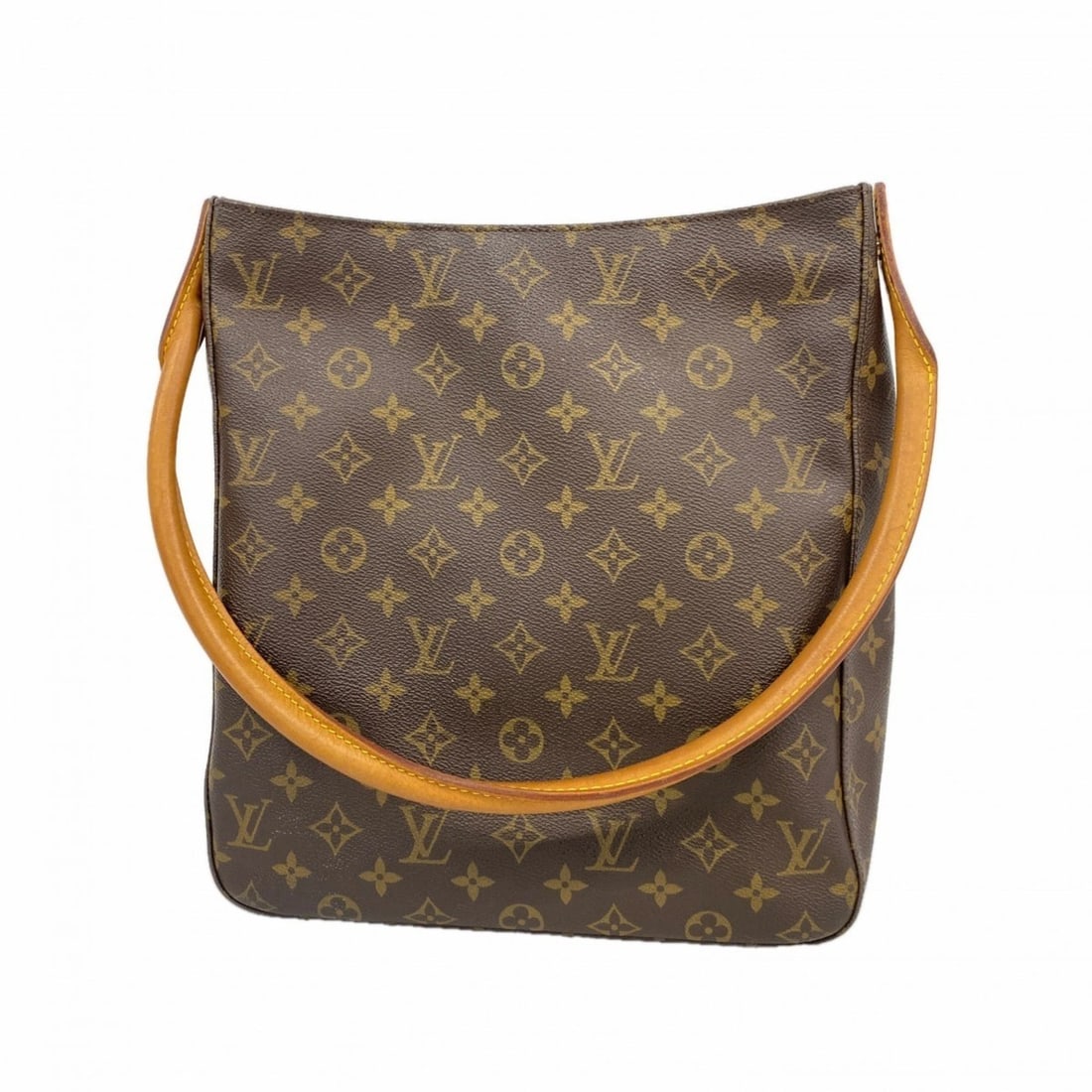 Louis Vuitton Monogram Looping GM Shoulder Bag M51145 Brown Women's (1 of 15)