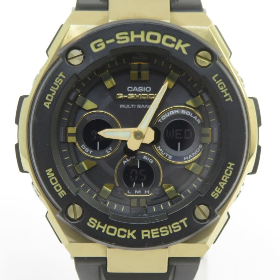 CASIO G-SHOCK GST-W300G-1A9JF G-Steel MULTI BAND 6 Tough Solar Watch (1 of 16)