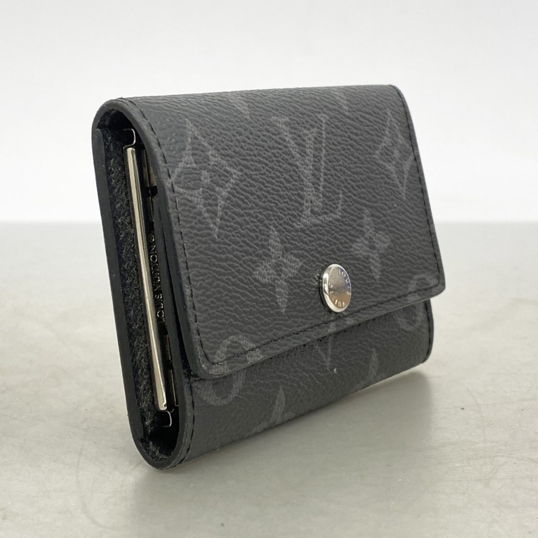 Louis Vuitton Monogram Eclipse Multicle 6 Key Case M82603 Black Men's - 2