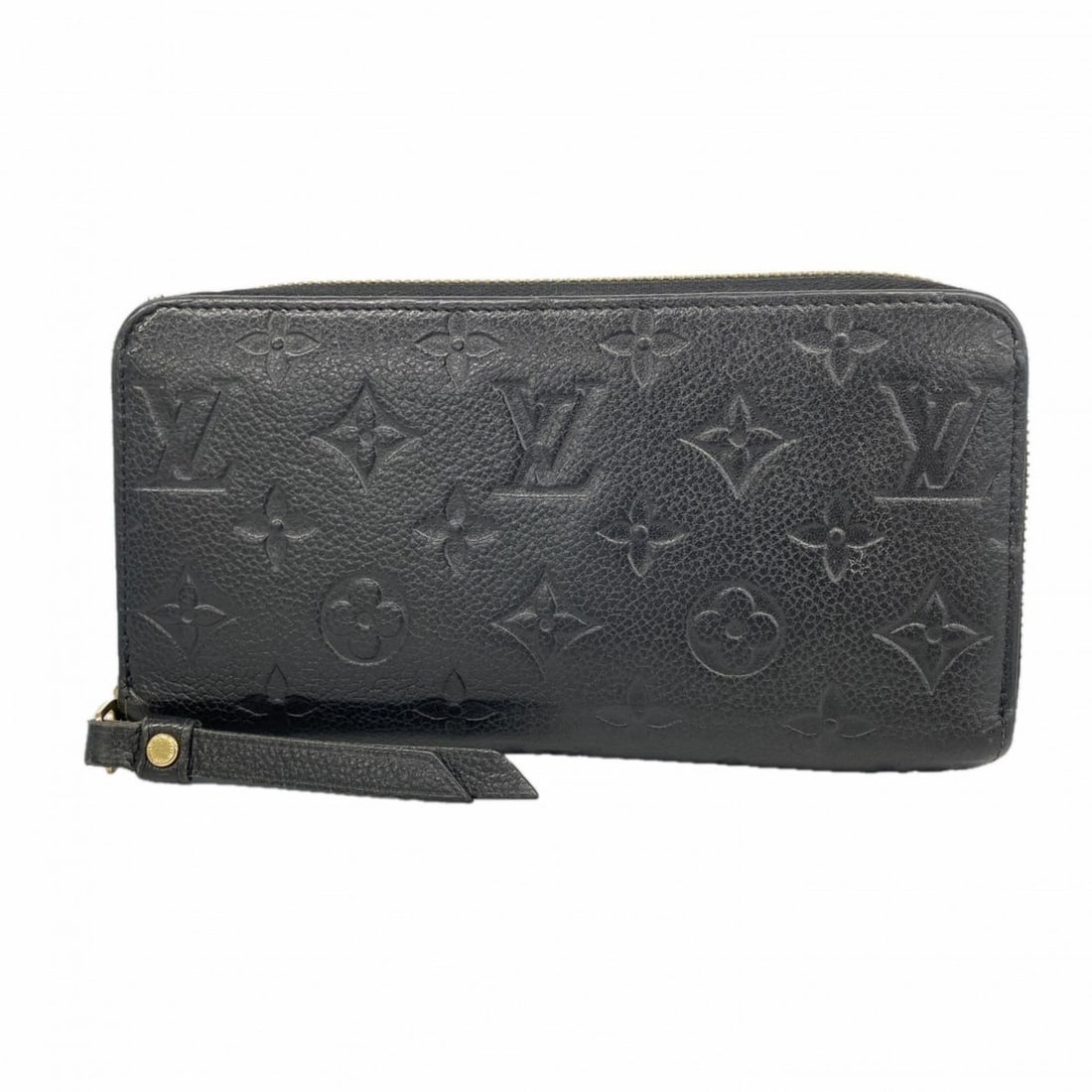 Louis Vuitton Monogram Empreinte Zippy Wallet M61864 Noir Women's Long (1 of 17)