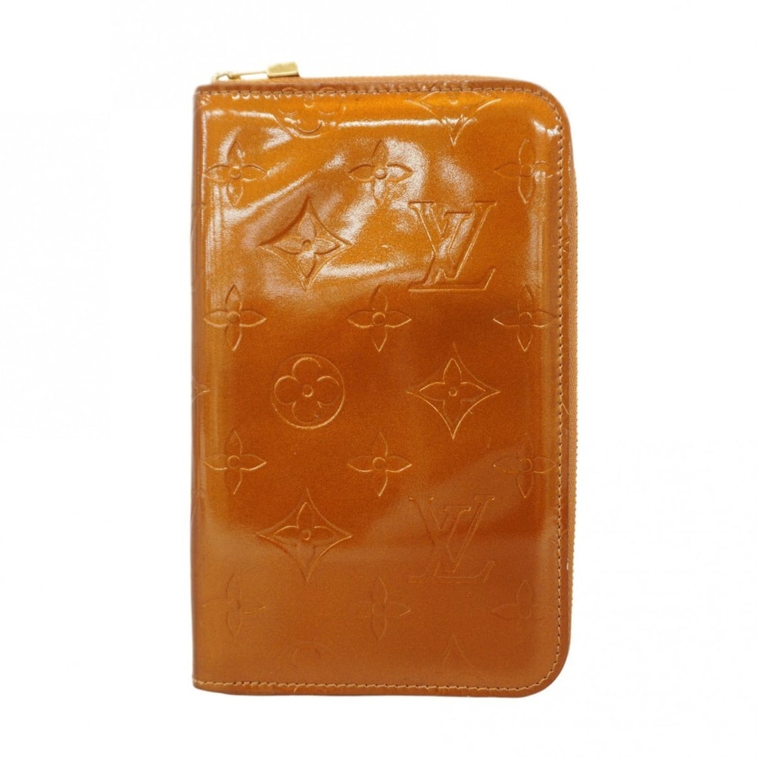 Louis Vuitton Vernis Eldridge Wallet M91127 Bronze Women's: --- Catalog ---Category: SizeSize (HxWxD): 17cm x 11cm x 2cm / 6.69'' x 4.33'' x 0.78''Category: DesignType: Wallet (bi-fold)Color: BronzeGender: WomenCategory: GeneralMPN: M91127Brand: Louis Vuitton-