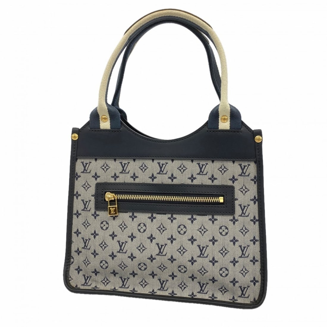 Louis Vuitton Monogram Mini Sac Catherine Handbag M92325 Navy Women's (1 of 18)